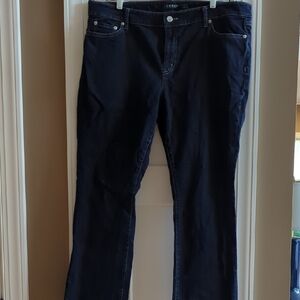 Lauren Ralph Lauren Black Boot Cut Jeans
